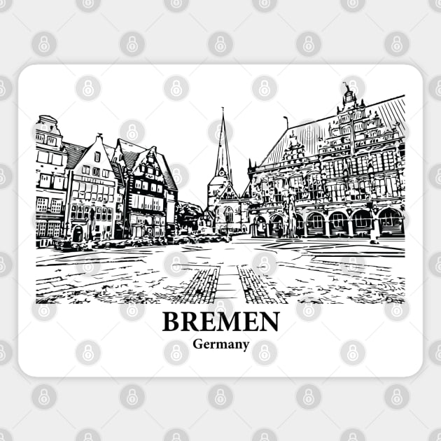 Bremen - Germany Magnet by Lakeric